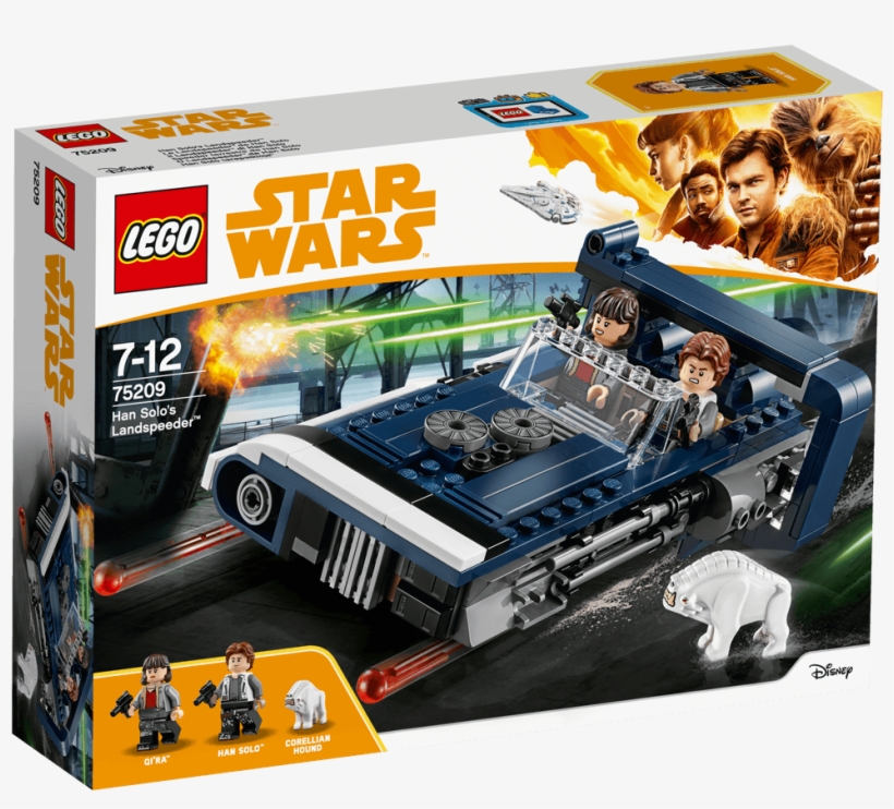 Lego Star Wars Conf Gv Han Solo Zeus Chariot - Lego Star Wars Han Solo's Landspeeder, transparent png download