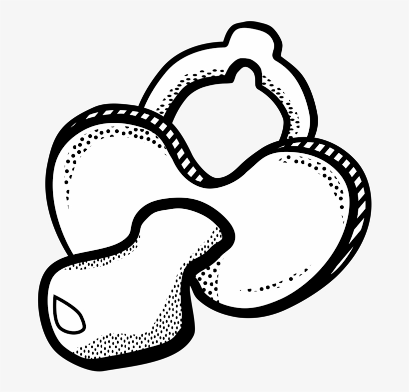 Pacifier Infant Baby Bottles Child - Ciuccio Bianco E Nero, transparent png download