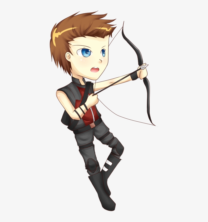 Clint Barton Loki Chibi Drawing Youtube - Clint Barton, transparent png download
