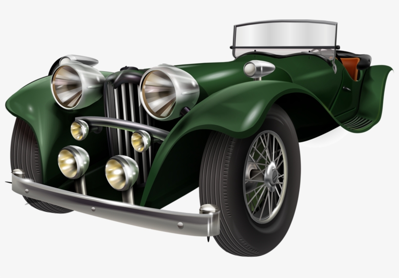 Bz0018vector071 [преобразованный] - Antique Car, transparent png download
