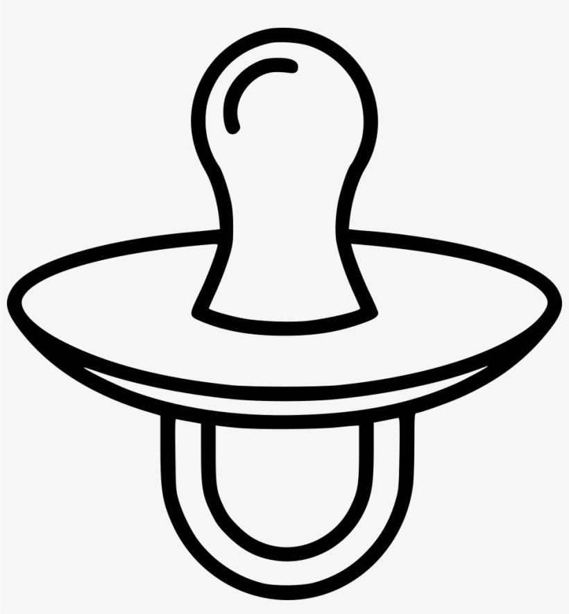 Pacifier Comments Line Art Transparent PNG 950x980 Free Download
