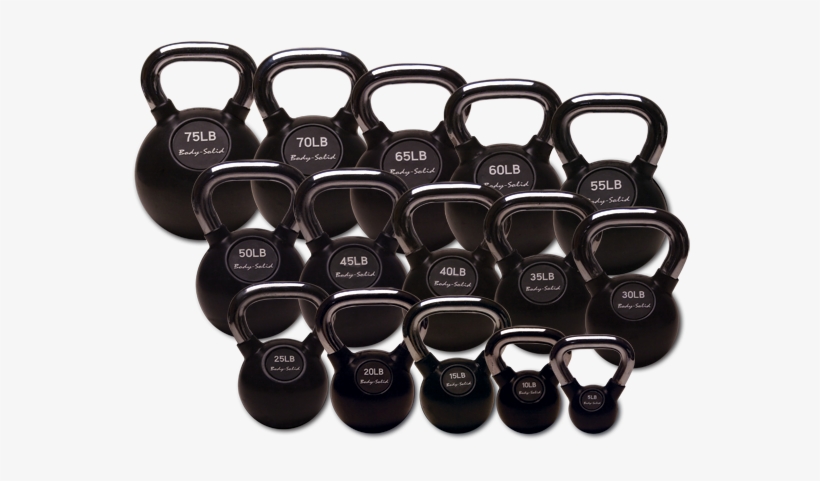 Bs Rubber Kb - Body Solid Kettlebell, transparent png download