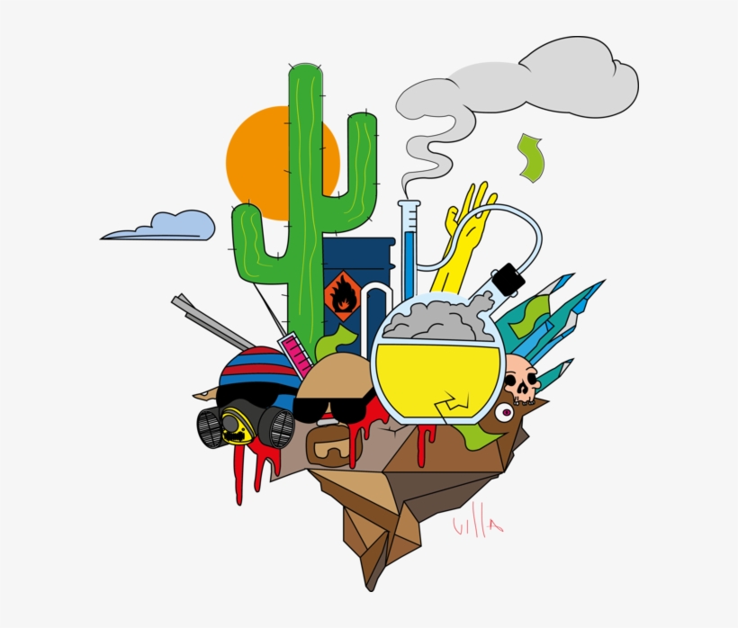 Breaking Bad Fan Art - Diseños Breaking Bad Png, transparent png download
