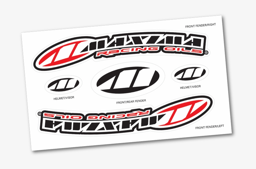 Front Fender Decal Sheet - Maxima, transparent png download