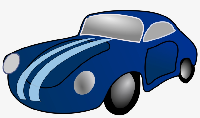 Free Classic Car Clipart - Toy Car Clipart, transparent png download