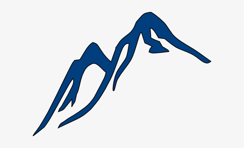 Mountain Clipart - Ice Mountain Clip Art, transparent png download