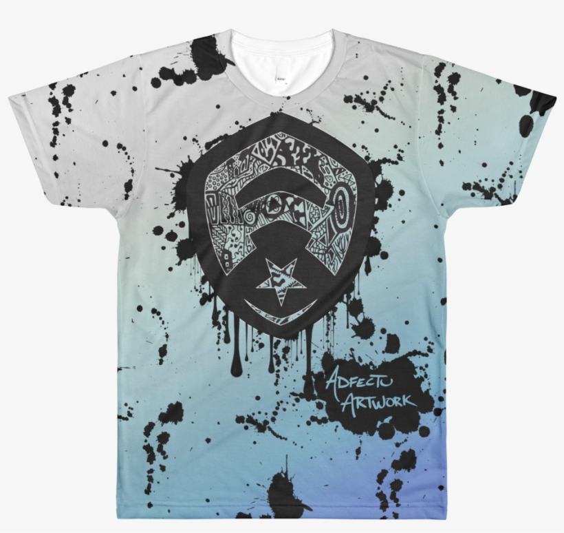 Ink Splat All Over T Shirt - 'bear' Poster Print By Anna Quach, Posters, Prints,, transparent png download