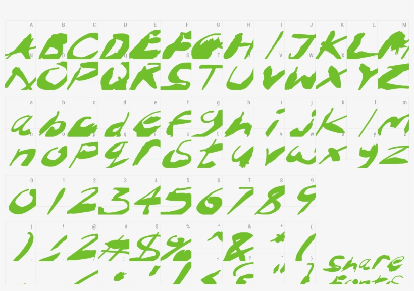Font Crazy Ink Splats Preview - Parallel, transparent png download