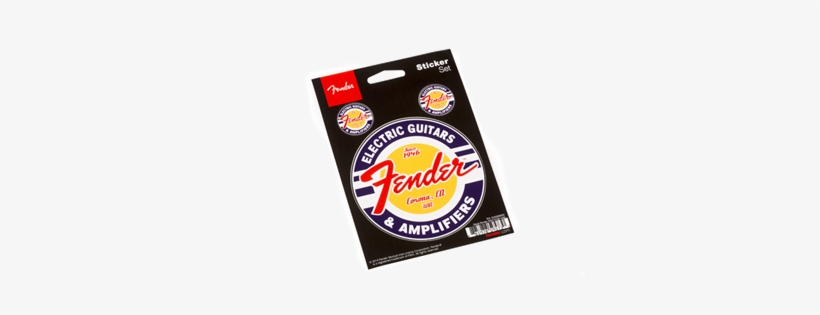 Fender Amp And Guitar Car Window Decals - Fender Window Decals Guitar And Amp Logo, transparent png download
