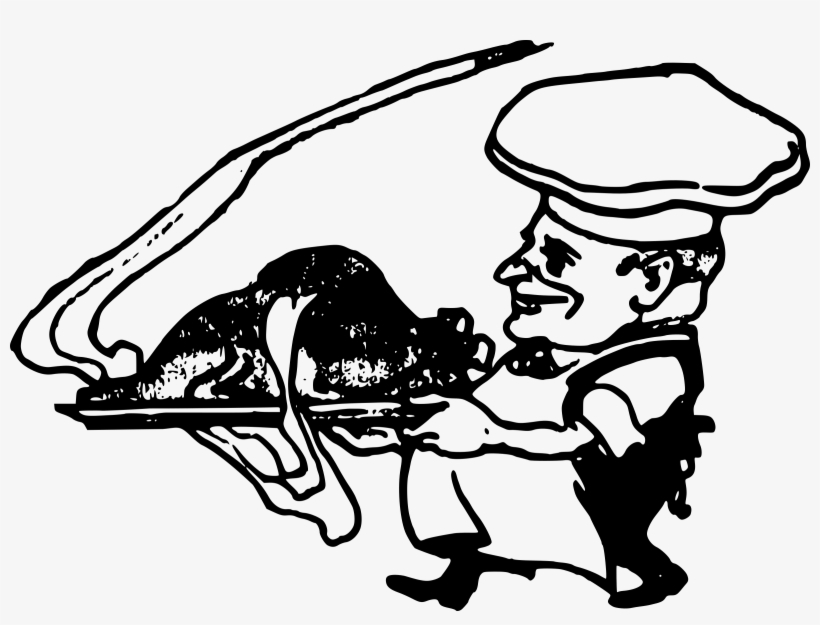 This Free Icons Png Design Of Fat Man With Turkey, transparent png download