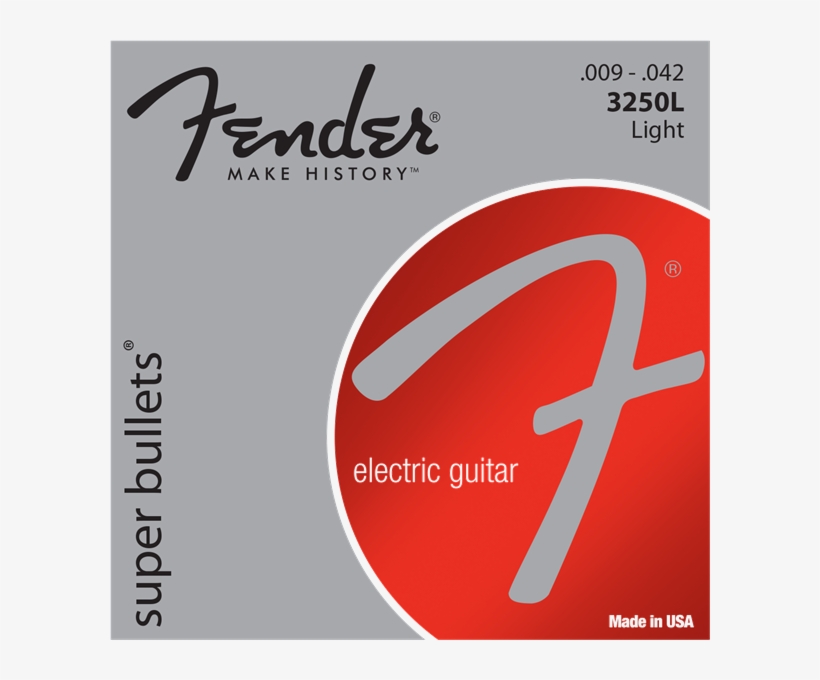 Fender Super Bullet Strings Nickel Plated Steel Bullet - Fender Super Bullets, transparent png download