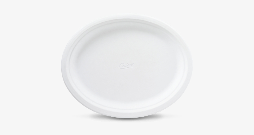 Chinet® Classic White™ Platter - Plate, transparent png download