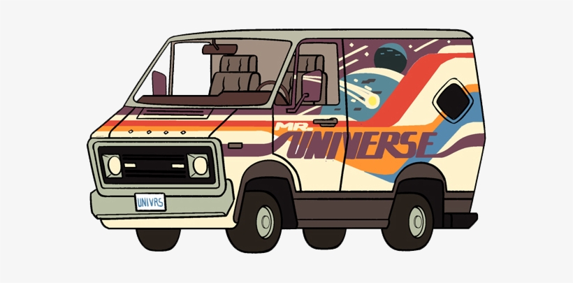 Mr Universe Van - Steven Universe Custom Mr Universe Van Graphic Tote, transparent png download