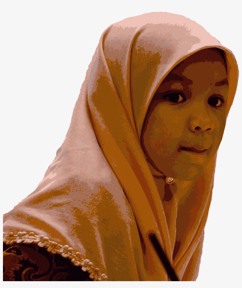 Big Image - Hijab Clipart, transparent png download