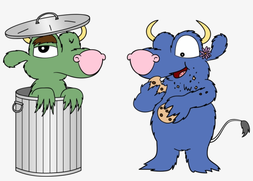 Cowsplay - Sesame Street - Oscar The Grouch, transparent png download