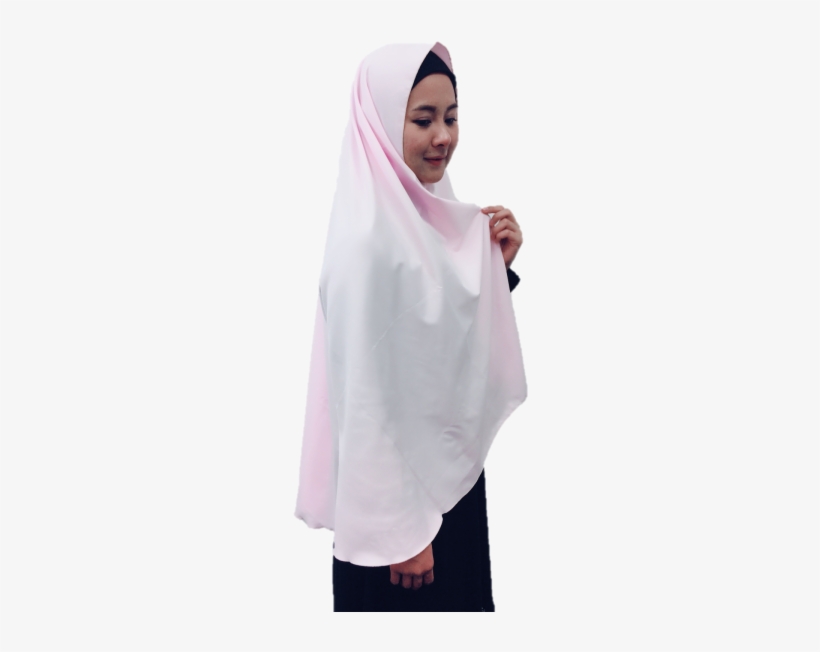 Syari Hijab - Pink - Hijab, transparent png download
