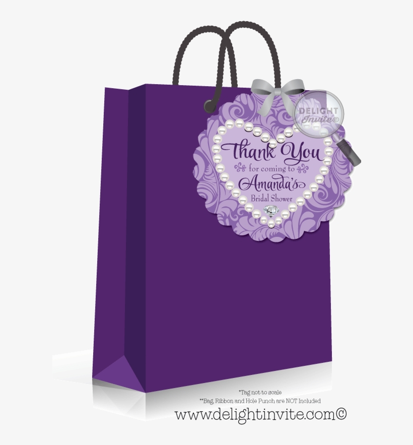 Diamonds And Pearls Bridal Shower Favor Tags - Apalis Leinwandbild No.268 Black And White Leaves Pattern, transparent png download