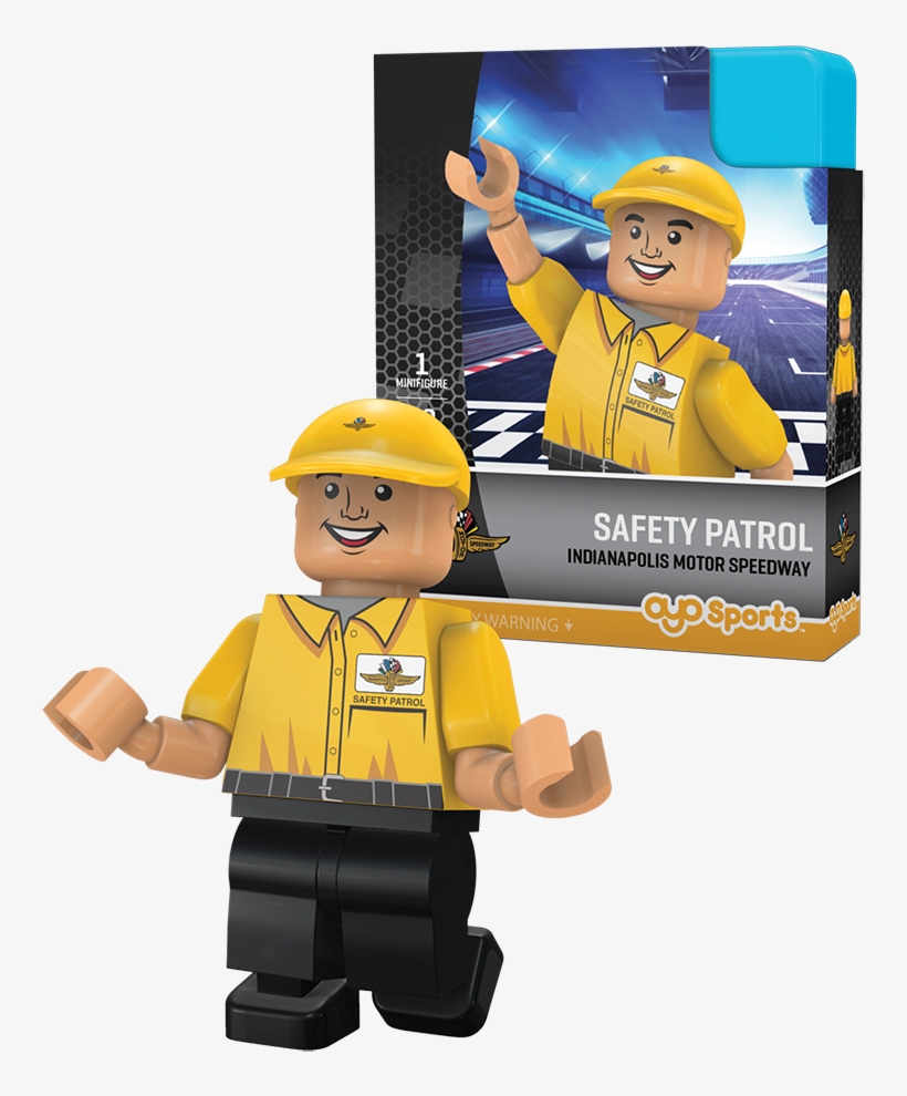 Yellow Shirt Security Indianapolis - Indy 500 Oyo Minifigures, transparent png download