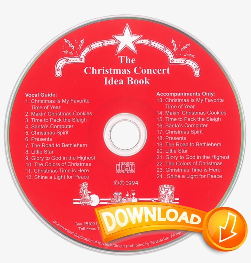 Christmas Concert Idea Book - Christmas Concert Ideas, transparent png download