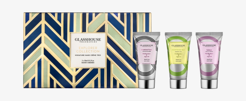 Christmas 2016 Limited Edition Hand Creme Explorer - Glasshouse Fragrances Hand Crème Explorer Collection, transparent png download