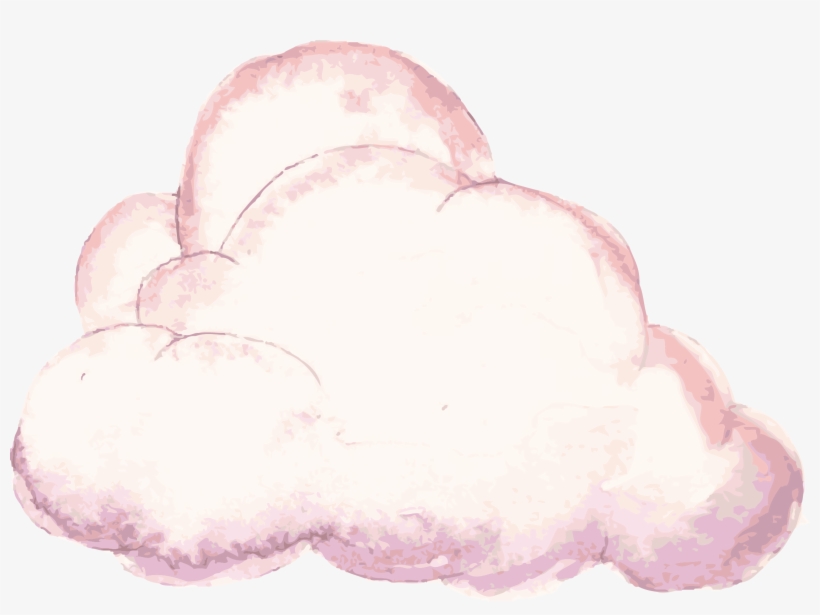 Element Transprent Free Download - Clouds Pink Vector Png, transparent png download