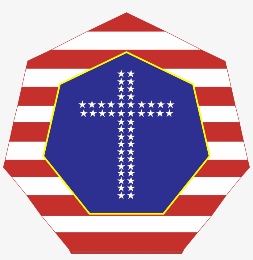 Jesus American Flag Design Of Day For Gifts Http - Cf7-1 Shower Curtain, transparent png download