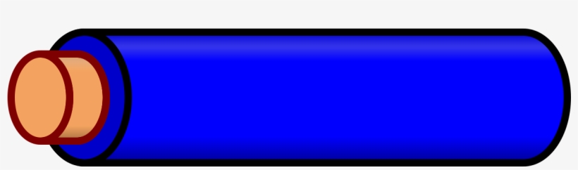 File - Wire Blue - Svg - Wire Blue, transparent png download