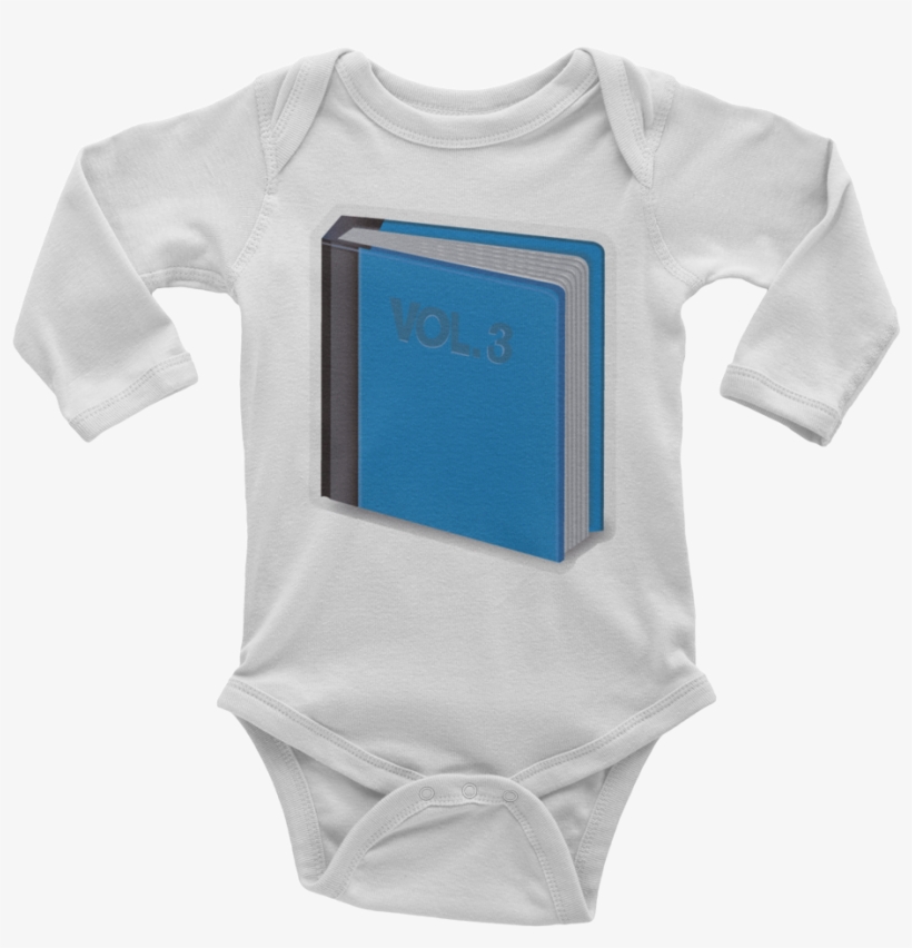 Emoji Baby Long Sleeve One Piece - My Godfather Will Fix Everything Cute Funny Gift Babygrow, transparent png download