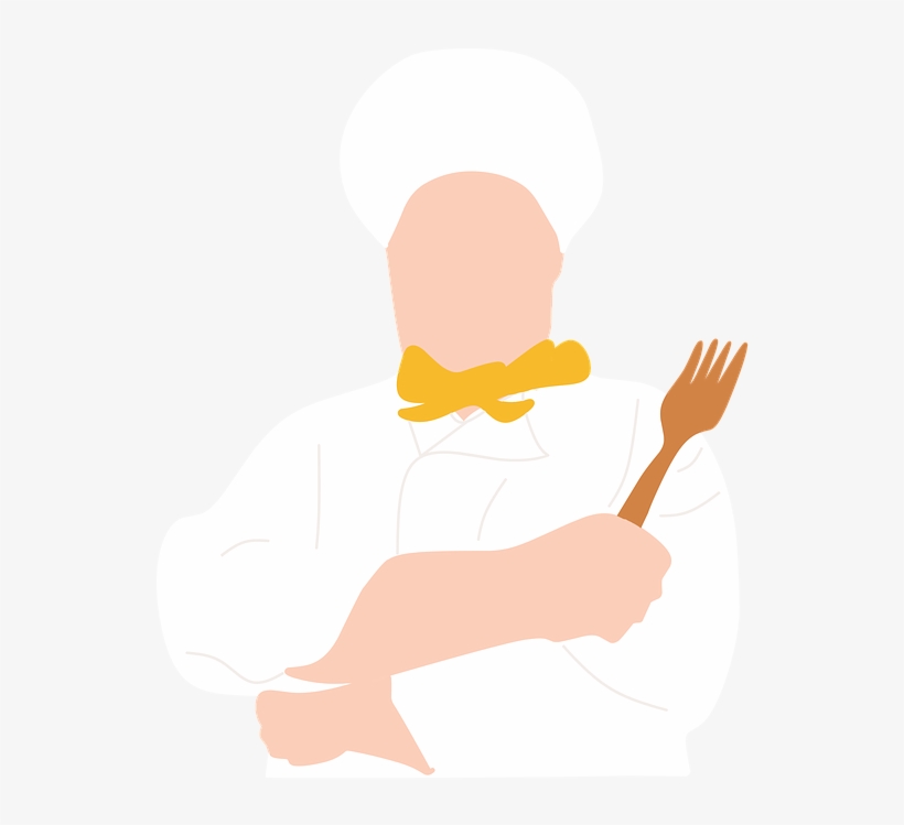 Hand Clipart Chef - Restaurant, transparent png download