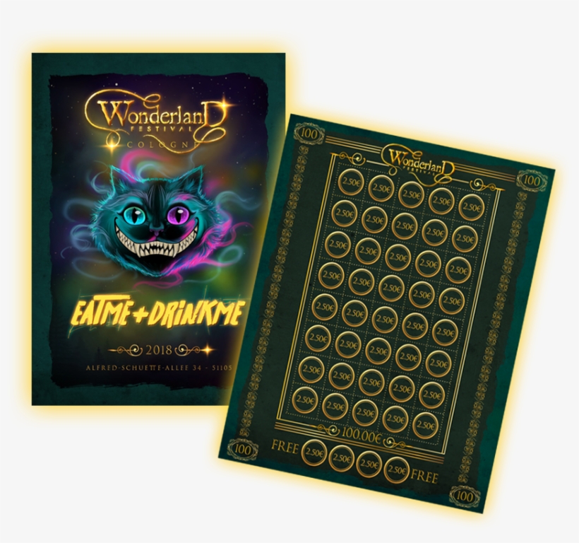 Eatme Drinkme Pass 100eur - Novel, transparent png download