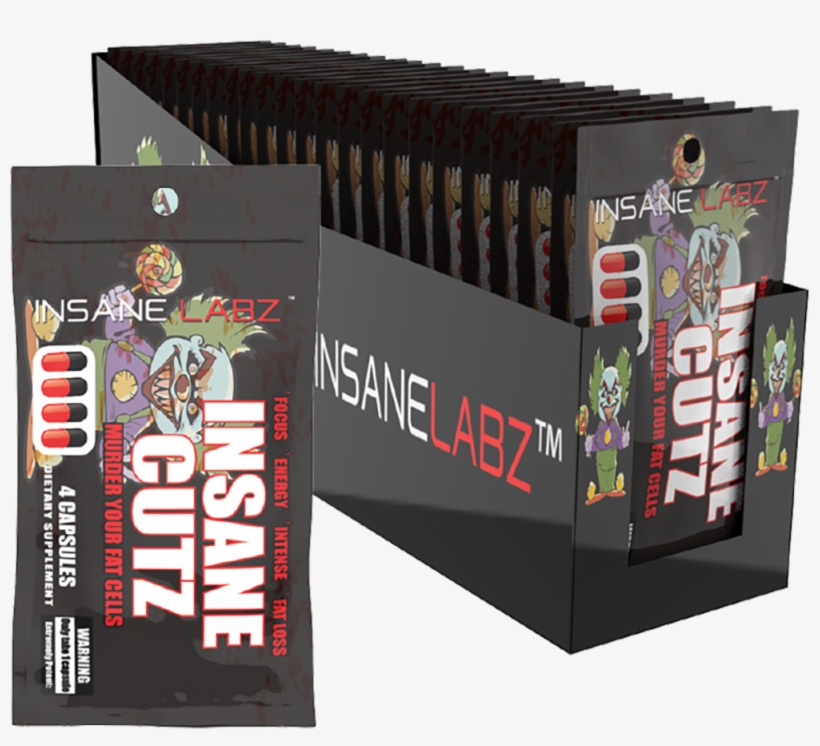 Insane Labz - Insane Labz - Insane Cutz (45 Caps), transparent png download