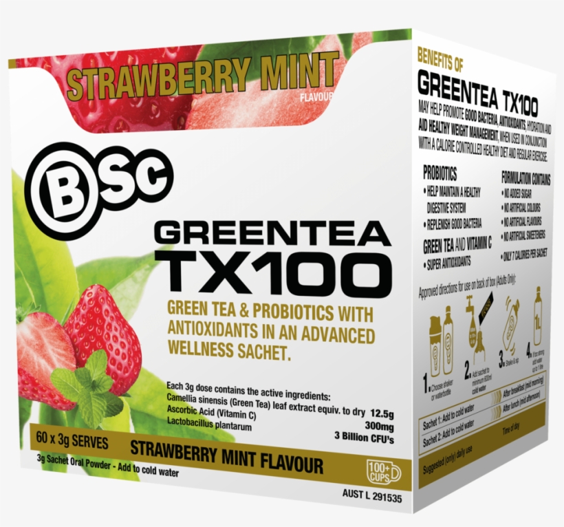 Bsc Greentea Tx 100, transparent png download
