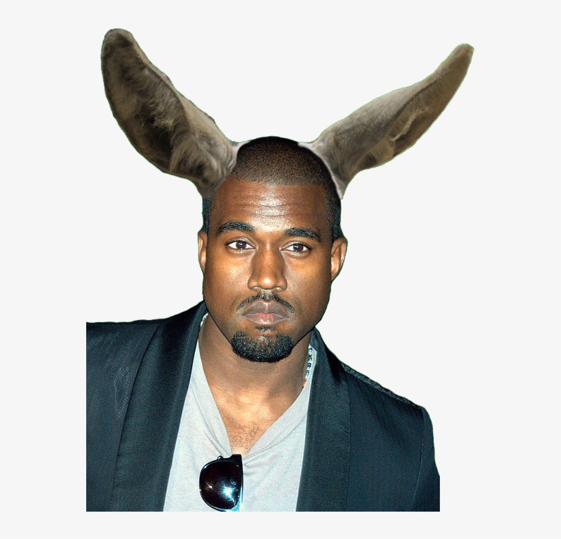 West Dubbed A Jackass By Obama - Chin Beard Soul Patch, transparent png download