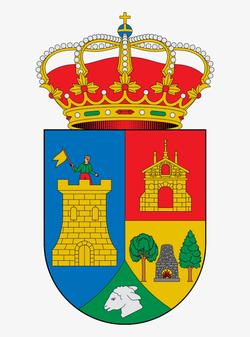 Monterrubio De La Demanda - Flag: Santa María Del Páramo, León, Spain, transparent png download