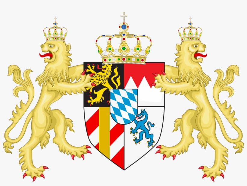 Coat Of Arms Template Png Download - Kingdom Of Bavaria Coat Of Arms, transparent png download