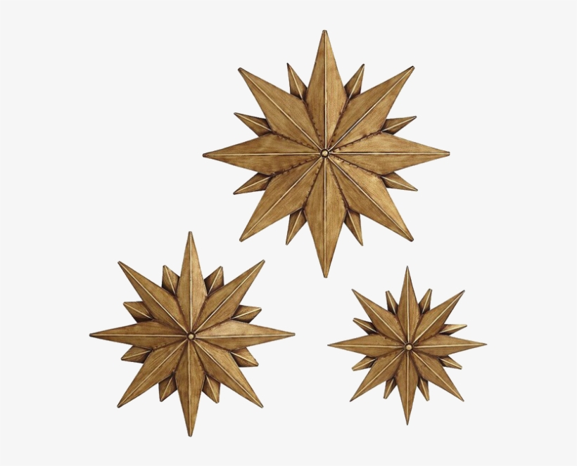 Metal Wall Art, 3 Piece Wall Art, Gold Wall Art, Metal - Fensterbild Sonne, transparent png download