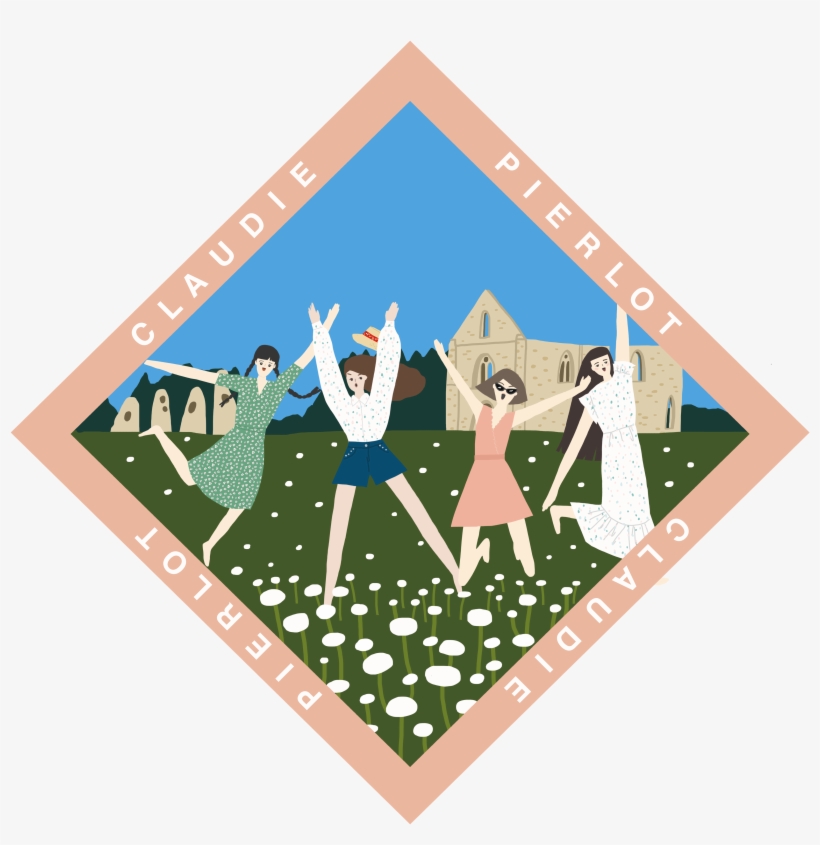 Girls From Hong Kong Going On A Girly Holiday To Île - Illustration, transparent png download