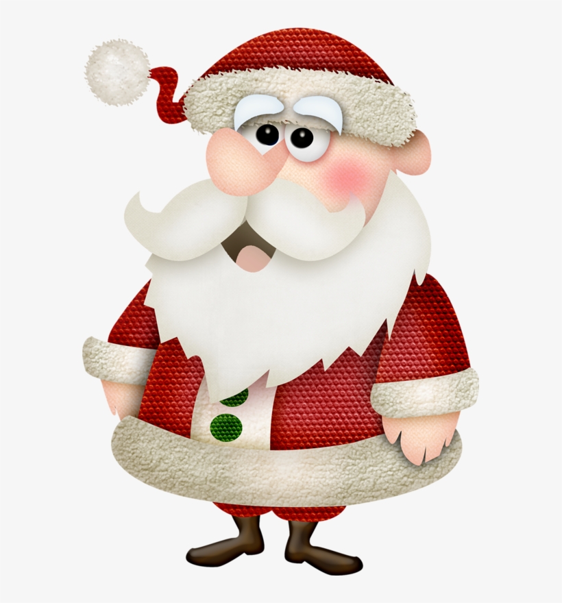 Christmas Wallpaper, Christmas Clipart, All Things - Santa With His Mouth Open, transparent png download