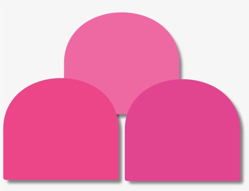 Shoe Labels - Barbie Pink - Heart, transparent png download