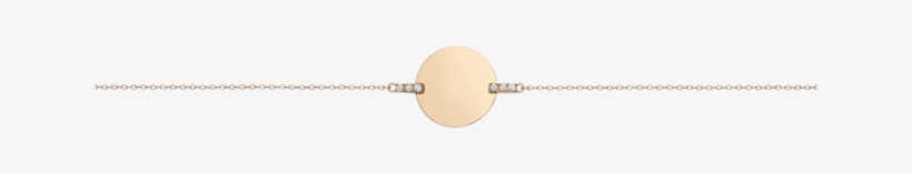 Gold Disk Bracelet Yellow Gold Vermeil 14k Yellow Gold, transparent png download