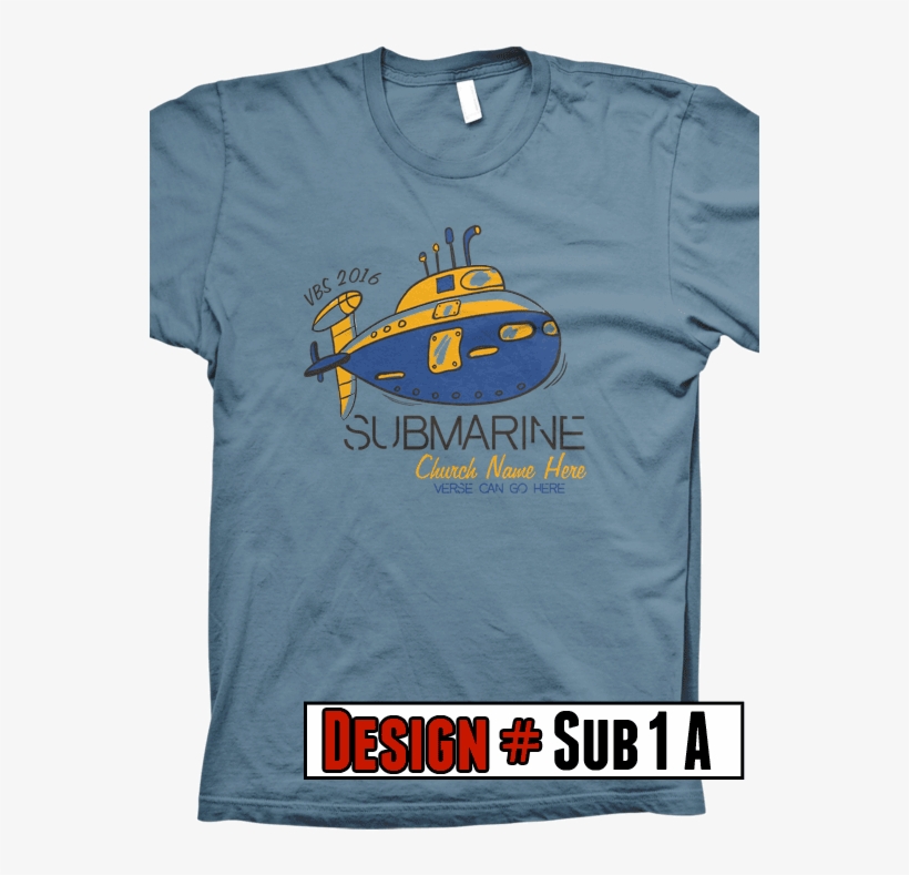 Submerged Vbs T Shirts - One Colour Screen Print Tshirt, transparent png download
