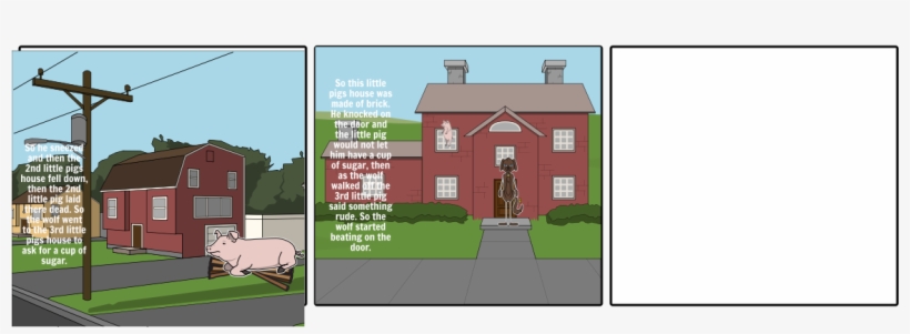 Big Bad Wolf - Storyboard, transparent png download