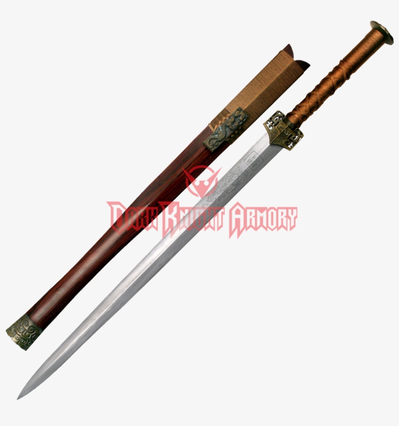 Battle Sword Of The Han Dynasty - Battle Swords, transparent png download