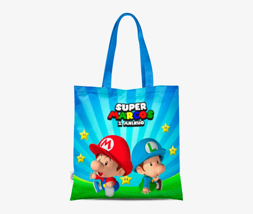Sacola Super Mario Baby Mario E Luigi Super Mario Bros Babies Lunch Napkins Transparent Png 800x800 Free Download On Nicepng