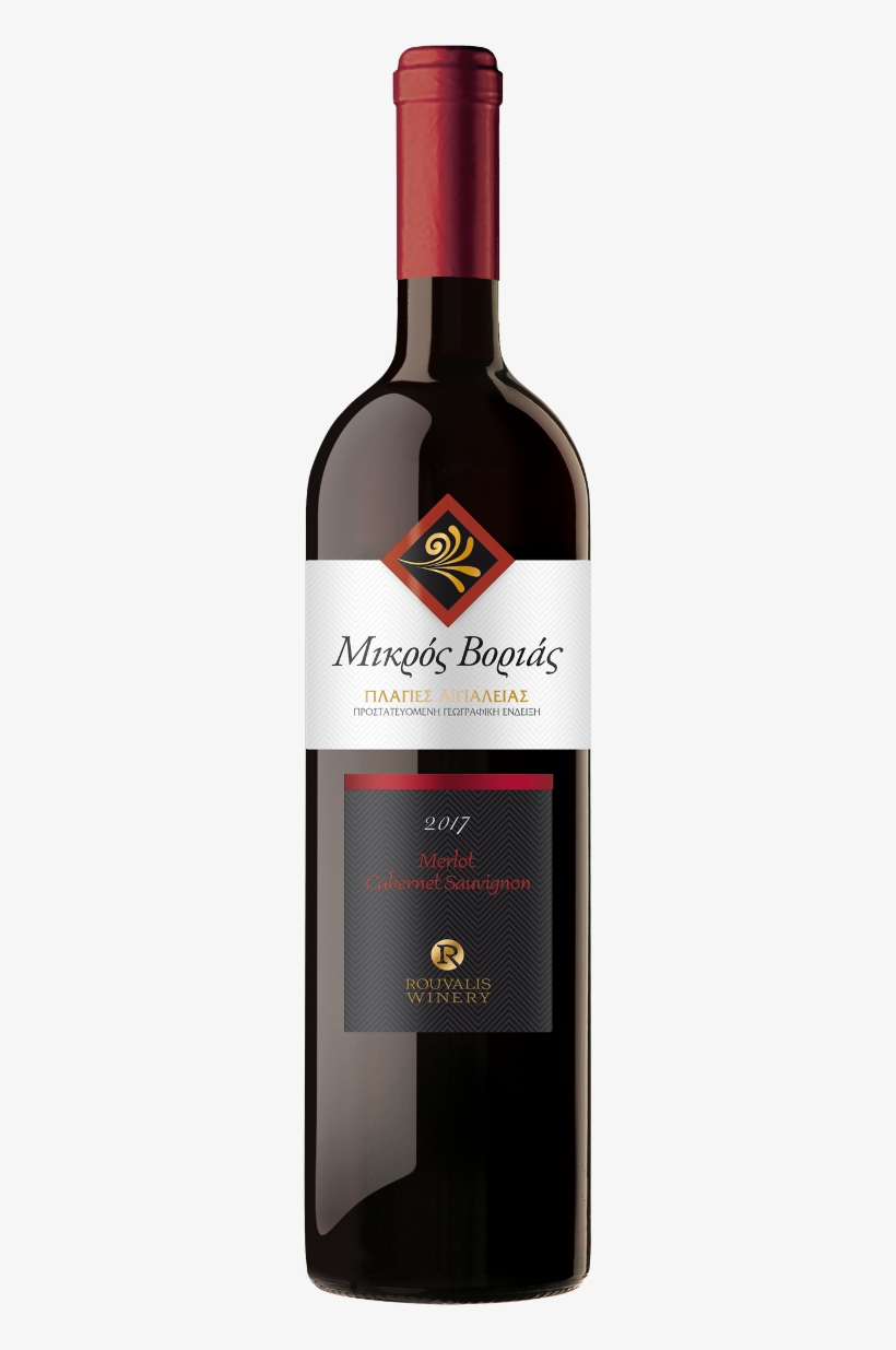 Mikros Vorias Merlot / Cabernet Sauvignon, transparent png download