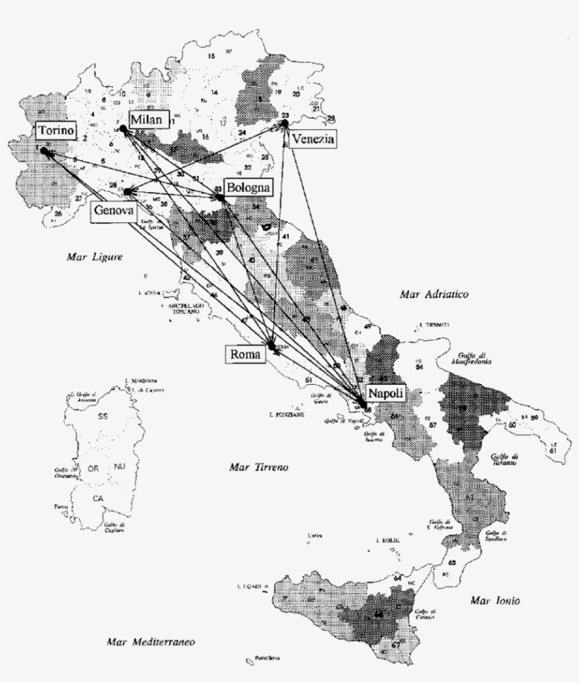 Links Which Will Be Connected By The Hst - Map, transparent png download