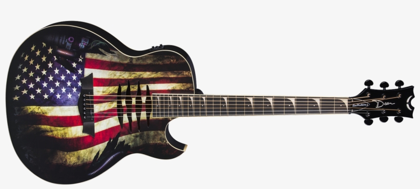 Dean Dave Mustaine Mako Glory Acoustic Electric Guitar - Dean Dave Mustaine Mako Glory Acoustic-electric Guitar, transparent png download
