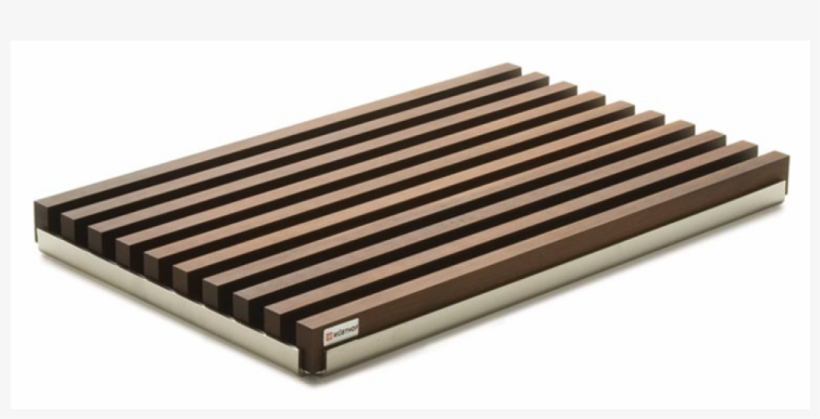 Thermo Beech Bread Cutting Board With Stainless Steel - Wüsthof Cutting Board, transparent png download