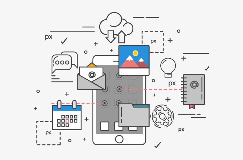 Mobile Applications Are In Trend These Days Because - Creative Mobile App Development, transparent png download