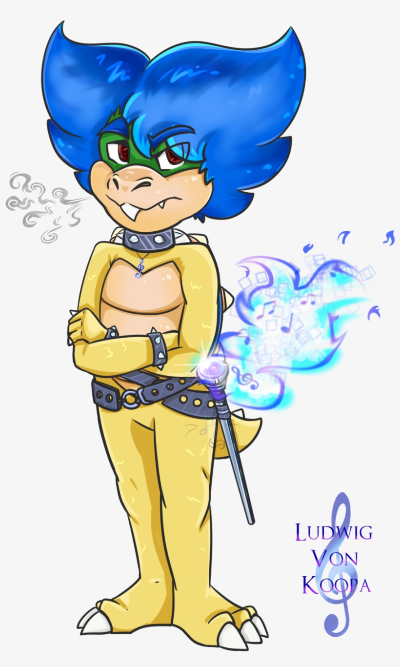 Today I Remembered That Ludwig Was My Lovely Fav Character - Drawing, transparent png download